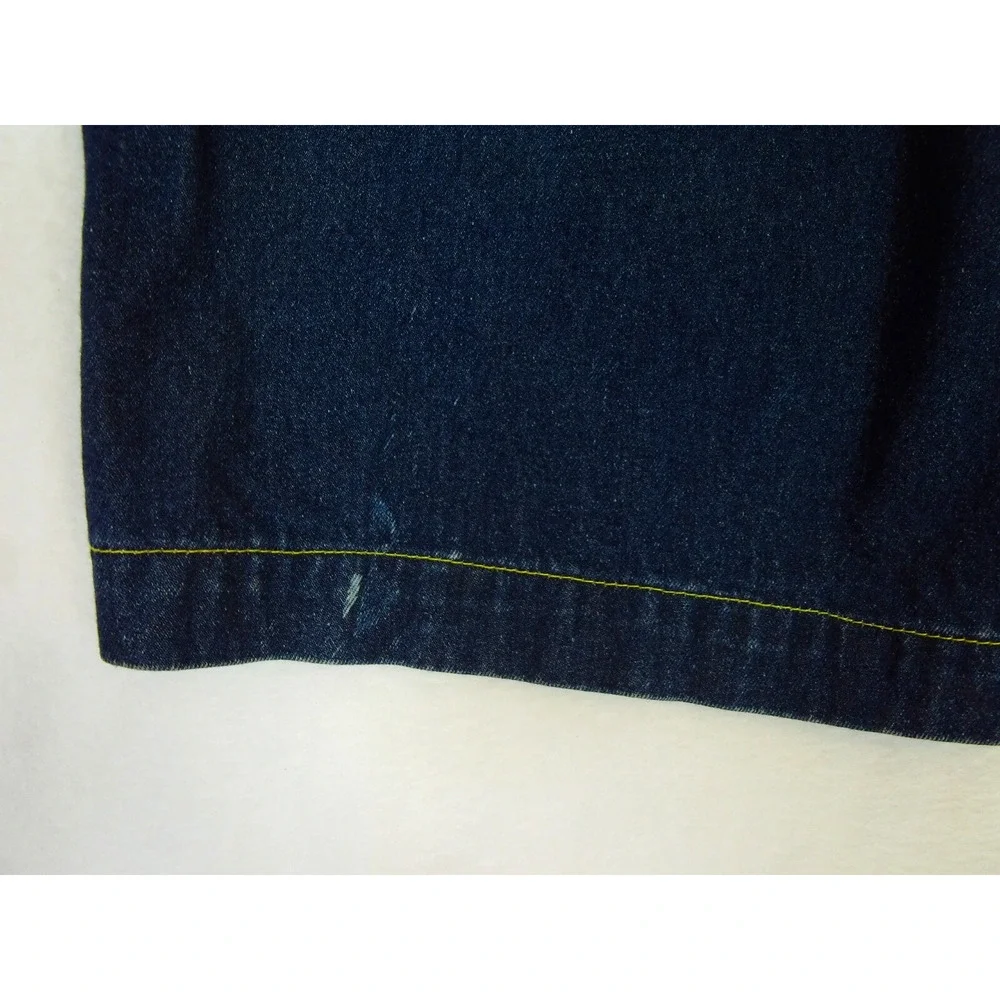 VTG Urban Culture Baggy Wide Leg‎ Jean Shorts Denim Y2K Skater 90s Men’s 44 - Picture 5 of 11